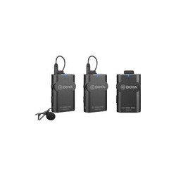 Kit Dual Lavalier Inalámbrico Boya BY-WM4 PRO-K2
