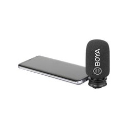 Micrófono Shotgun Boya BY-DM100 USB Tipo-C para Android