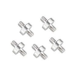 Adaptador de tornillo CAMVATE de doble extremo macho de 1/4"-20 macho a rosca macho de 1/4"-20