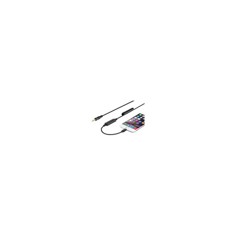 Cable Convertidor Saramonic LC-C35 3.5mm a Lightning para iOS