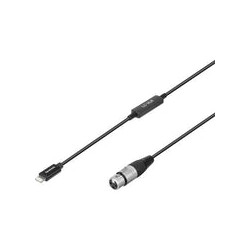Cable Convertidor Saramonic LC-XLR XLR a Lightning para iOS