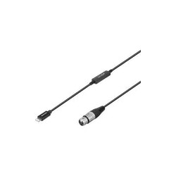 Cable Convertidor Saramonic LC-XLR XLR a Lightning para iOS