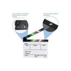 Claqueta Zacro 25x30 Colores con Borrador