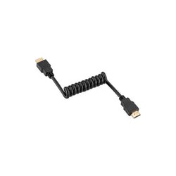 Cable Elvid HDMI a HDMI 4k Espiral de 20 a 45 cms HDMIAA-015-C2