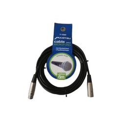 Cable XLR Hembra a Plug Macho Mitzu 6.3m 11-6160