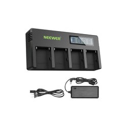 Cargador para 4 Baterías Neewer NPF