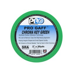 Cinta Gaffer ProGaff ChromaKey Green 2" x 50 yd