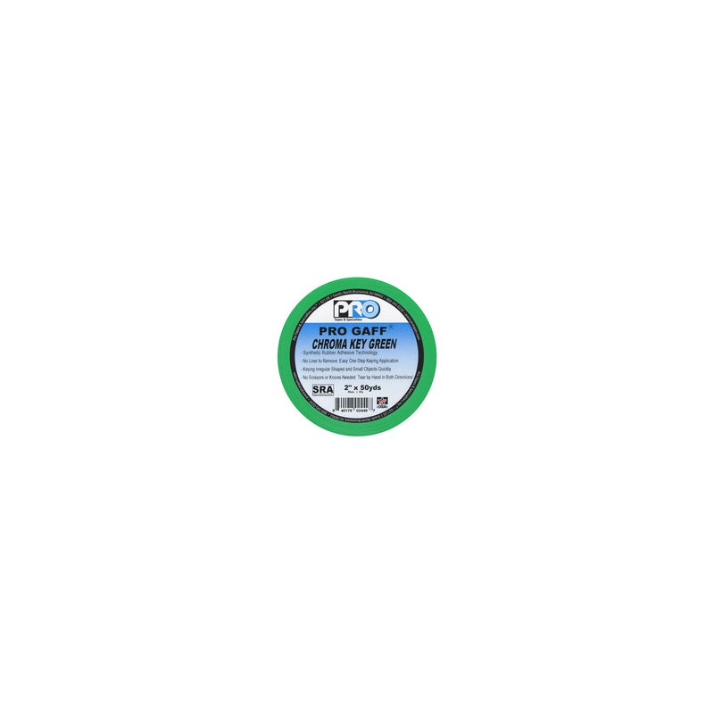 Cinta Gaffer ProGaff ChromaKey Green 2" x 50 yd