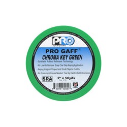 Cinta Gaffer ProGaff ChromaKey Green 2" x 50 yd