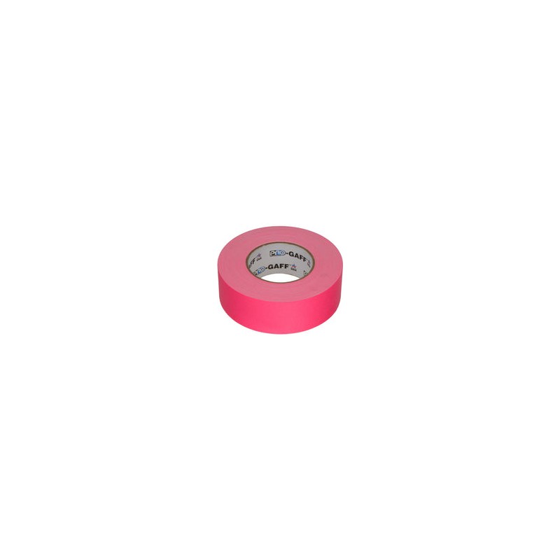 Cinta Gaffer ProGaff Rosa Fluorescente 2" x 25 yd