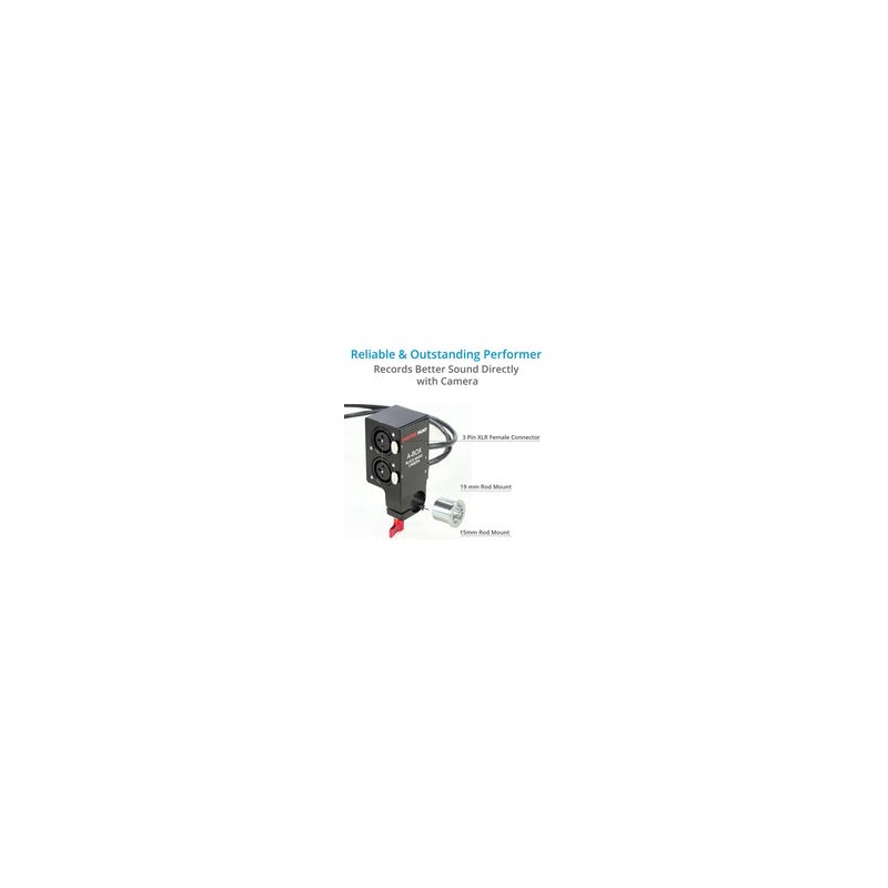 Convertidor de Audio para Blackmagic Pocket camera (CH-ABOX-BMPC)