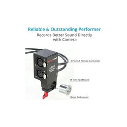 Convertidor de Audio para Blackmagic Pocket camera (CH-ABOX-BMPC)