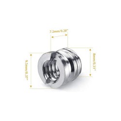 Convertidor de Rosca  1/4"-20 a 3/8"