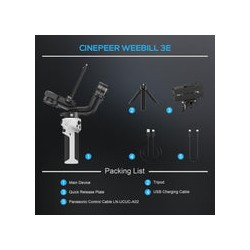 Estabilizador Zhiyun Cinepeer Weebill 3E