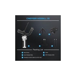 Estabilizador Zhiyun Cinepeer Weebill 3E