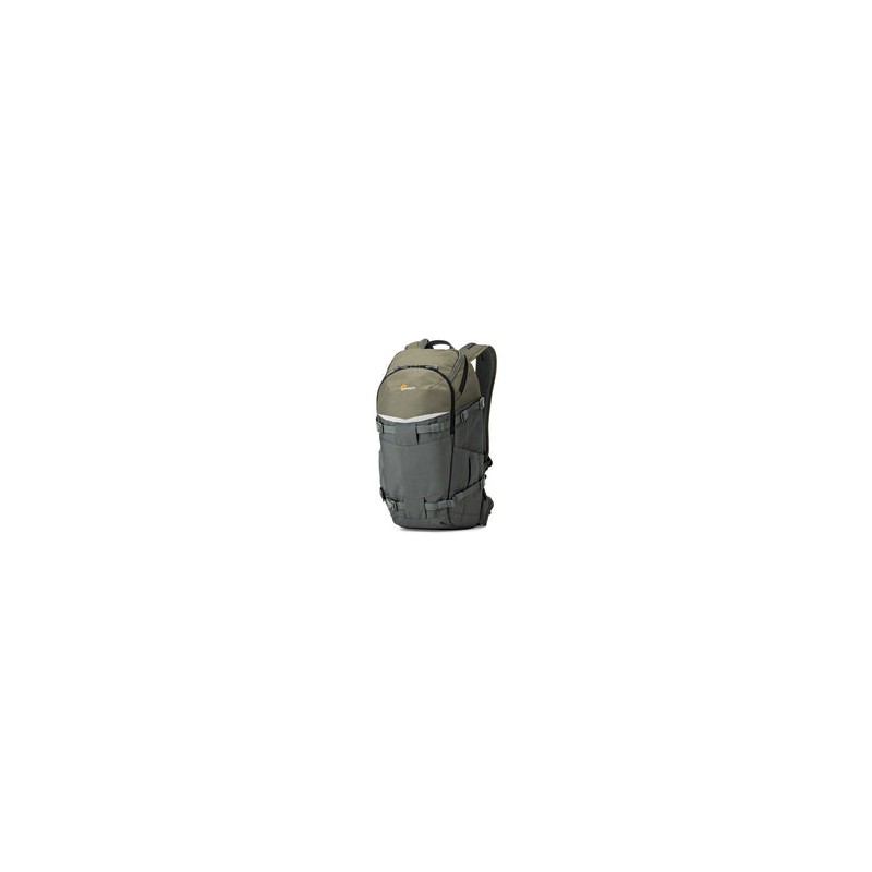 Estuche Lowepro Flipside Trek BP 350 AW Gris y Verde