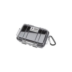 Estuche Pelican 1020 Micro Clear Black