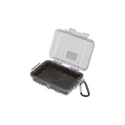 Estuche Pelican 1020 Micro Clear Black