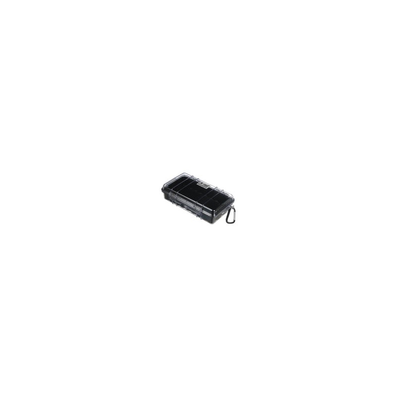 Estuche Pelican 1060 Micro Clear Black