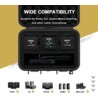 Estuche rígido para micrófonos Liyirui para Wireless Go