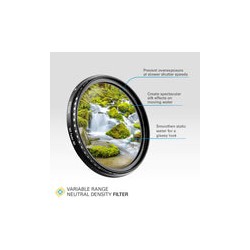 Filtro Fader Densidad Neutra (ND) 55mm Polaroid