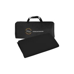 Fondo de Tela Negro Glow 3 x 3m