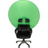 Fondo Redondo Verde Chromagreen Faithwinning para Silla de 110 cms