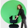 Fondo Redondo Verde Chromagreen Faithwinning para Silla de 142 cms