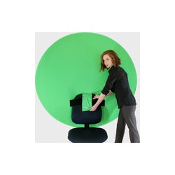 Fondo Redondo Verde Chromagreen Faithwinning para Silla de 142 cms