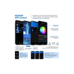 Kit de 2 lámpara Neewer LED- NL660 APP RGB, Pedestales y Estuche