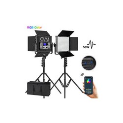 Kit de 2 Lámparas GVM 50RS2L RGB