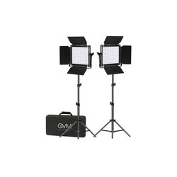 Kit de 2 Lámparas GVM 800D RGB Studio
