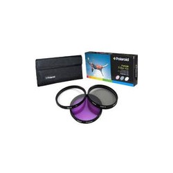 Kit de 3 Filtros Polaroid 55mm (UV, Circular Polarizado y Florescent)