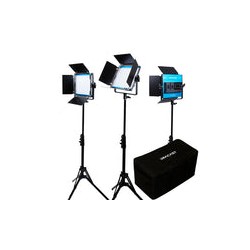 Kit de 3 Lámparas Dracast Bicolor DRX3500BNS