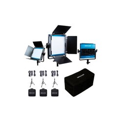 Kit de 3 Lámparas Dracast Bicolor DRX3500BNS