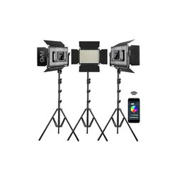 Kit de 3 lámparas GVM 1000D-3L