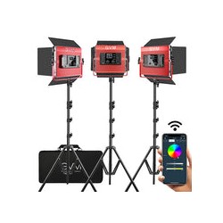 Kit de 3 lámparas GVM 1200D-3L