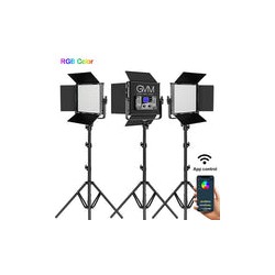 Kit de 3 Lámparas GVM 50RS3L RGB