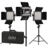 Kit de 3 Lámparas GVM 560AS BICOLOR