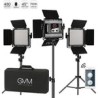 Kit de 3 Lámparas GVM 560AS BICOLOR