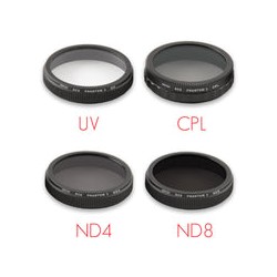 Kit de 4 Filtros Bower Sky Capture Series (UV, CPL, ND4, ND8)