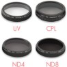 Kit de 4 Filtros Bower Sky Capture Series (UV, CPL, ND4, ND8)