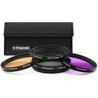 Kit de 4 Filtros Polaroid 62mm (UV,CPL,FLD y Warming) PL4FIL62