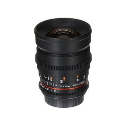 Kit de 4 Lentes Rokinon T1.5 Cine DS Lens Montura Canon (24mm, 35mm, 50mm y 85mm)