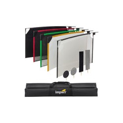 Kit de Banderas Impact PortaFrame Scrim (24 x 36")