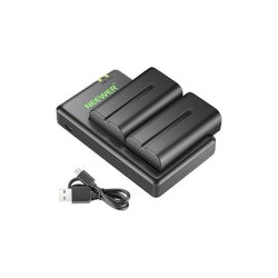 Kit de Cargador Neewer USB  y 2 baterías NP-F550 Neewer