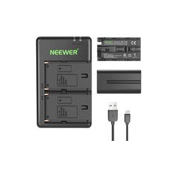 Kit de Cargador Neewer USB  y 2 baterías NP-F550 Neewer