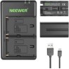 Kit de Cargador Neewer USB  y 2 baterías NP-F550 Neewer