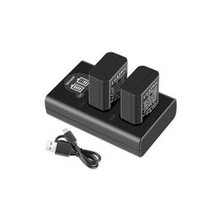 Kit de Cargador Neewer y 2 Baterías NP-FW50