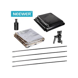 Kit de Pedestal y Rebotador Neewer 4 en 1 de 90 x 180cm